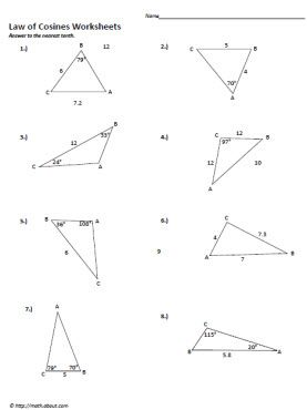 Trigonometry Worksheets Grade 10