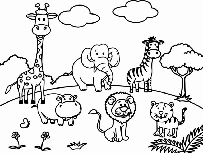 Coloring Pictures Of Animals