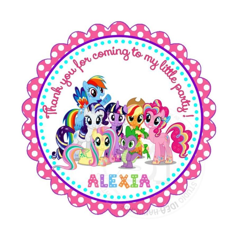 My Little Pony Printables For Party