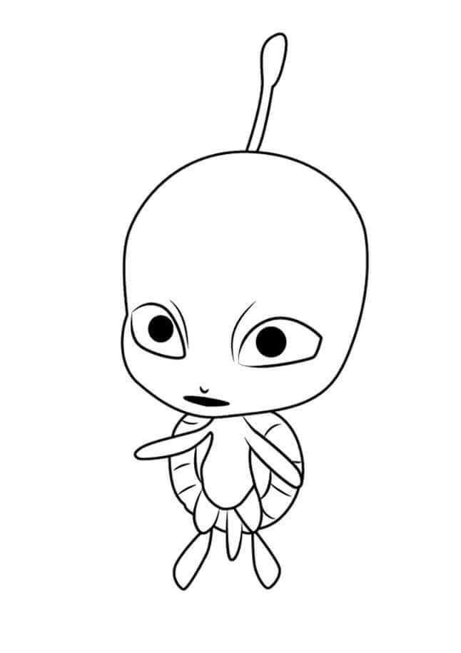 Miraculous Ladybug Coloring Pages Carapace