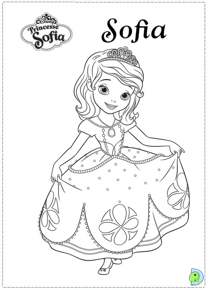 Sofia Coloring Pages Free