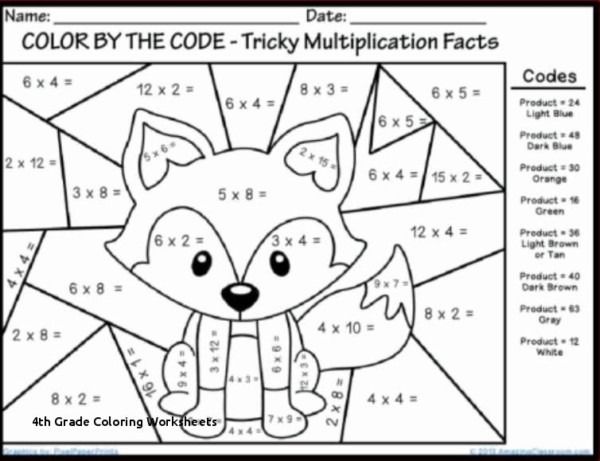 Fun Multiplication Worksheets 4th Grade