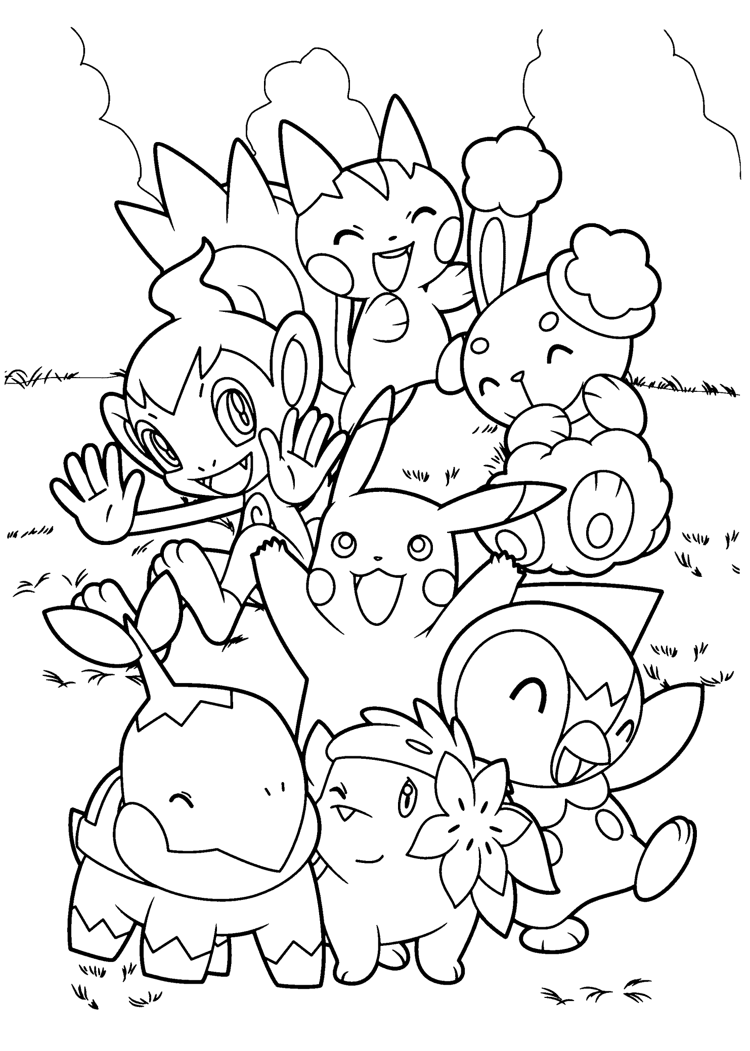 Pokemon Printable Coloring Pages