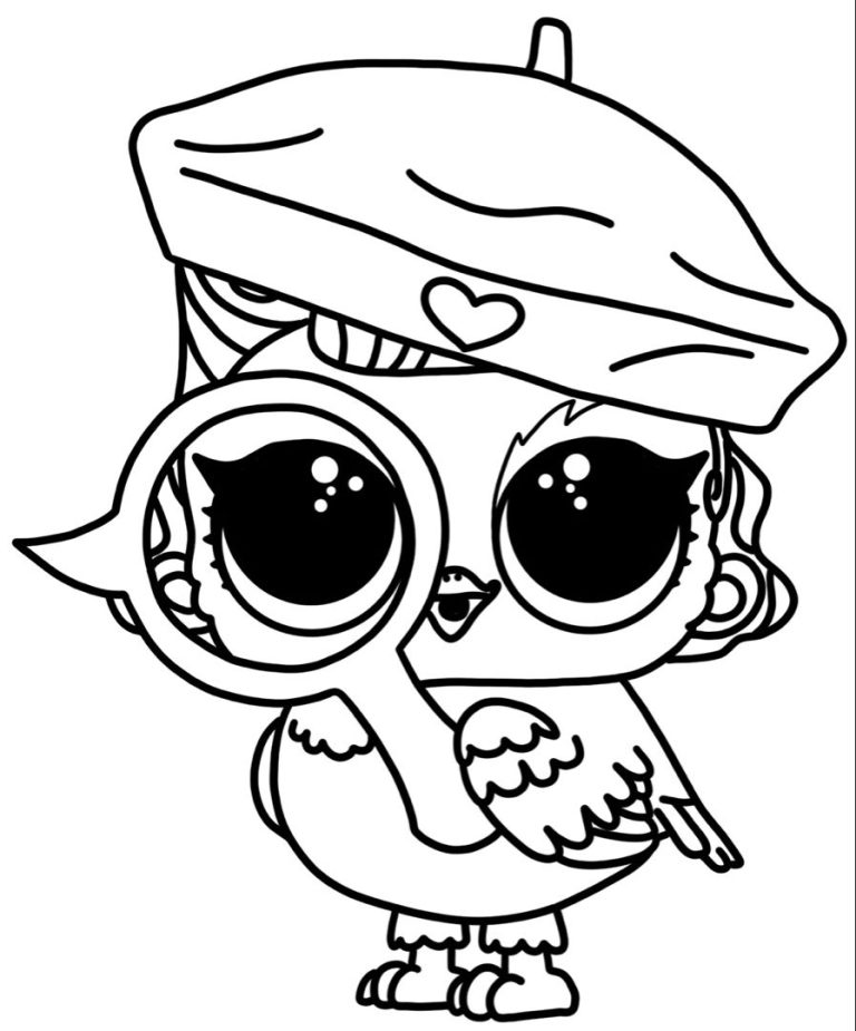 Eye Spy Lol Pets Coloring Pages