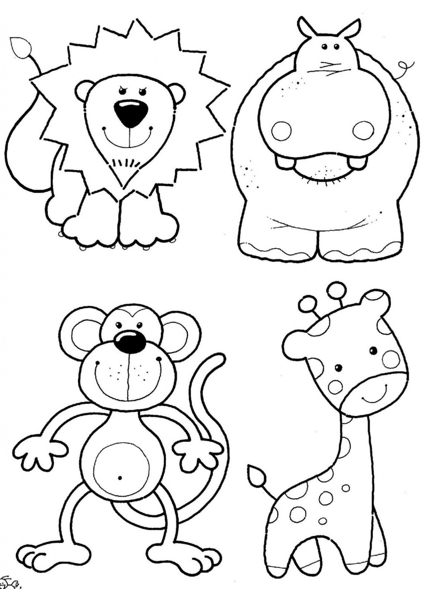 Colouring For Kids Animals