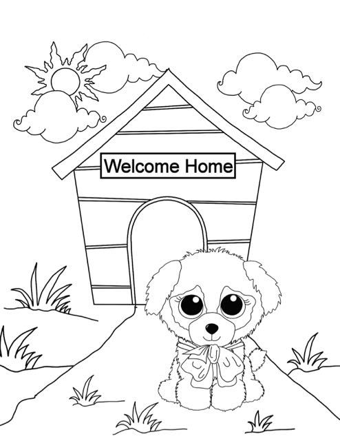 Beanie Boo Coloring Pages Halloween