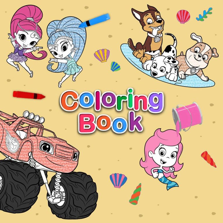 Nick Jr Coloring Book