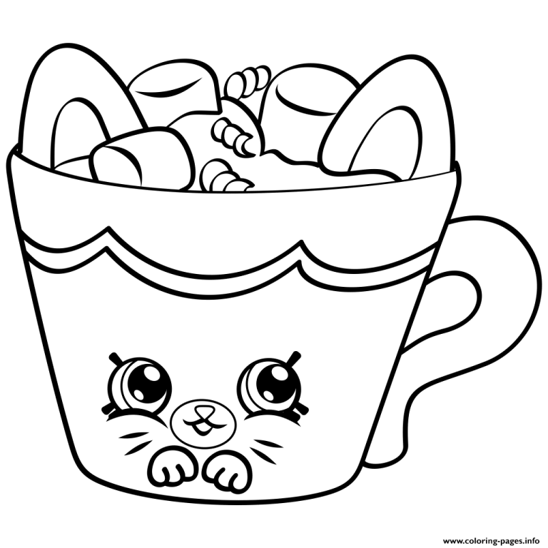 Shopkin Coloring Pages To Print