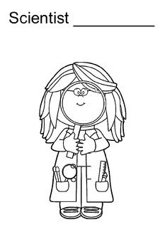 Science Coloring Pages For Preschoolers