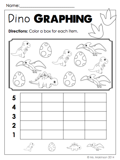 Dinosaur Worksheets Kindergarten