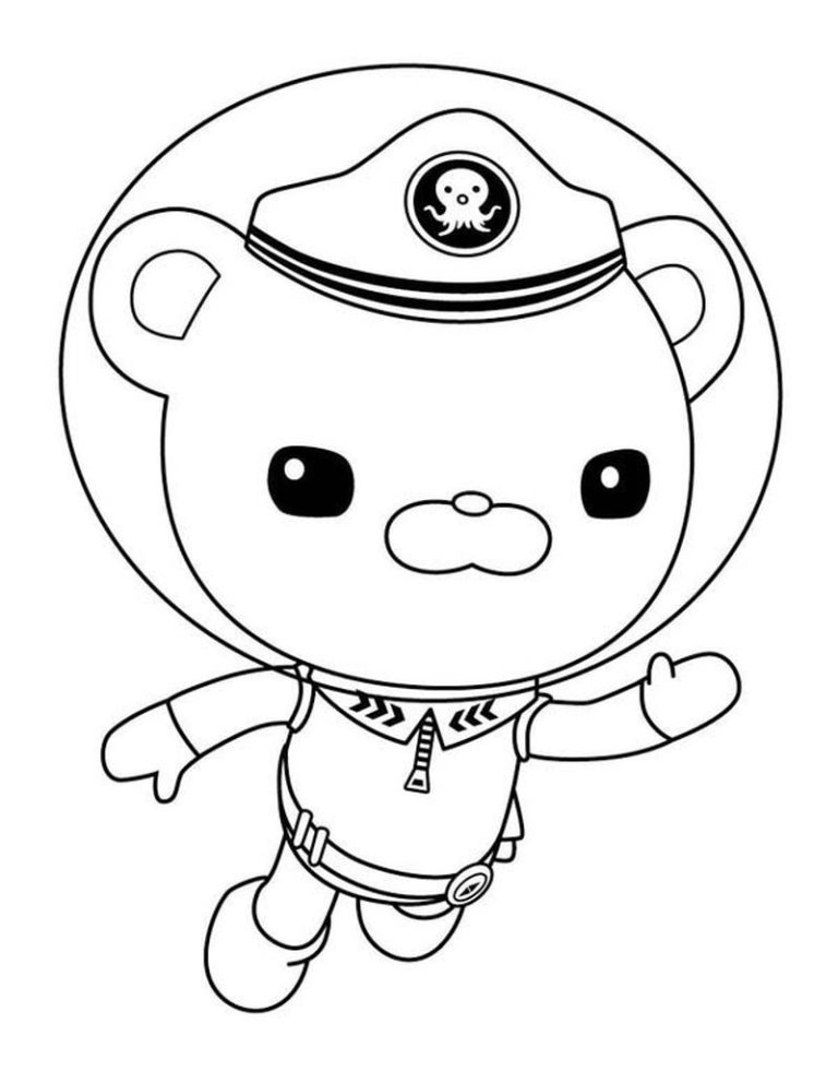 Octonauts Coloring Pages Printable