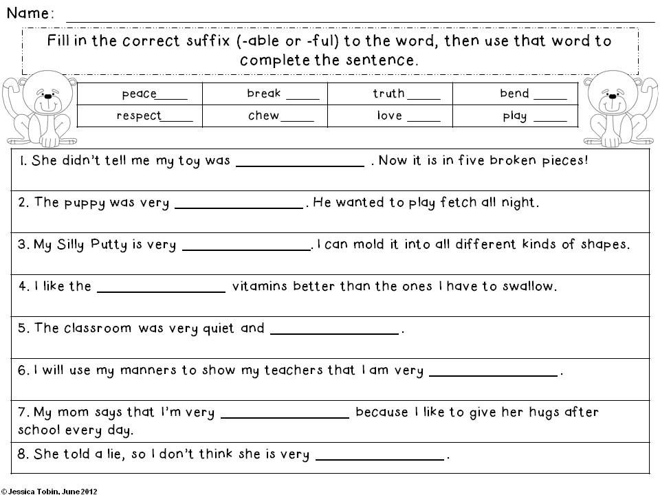 Prefixes And Suffixes Worksheets For Grade 8
