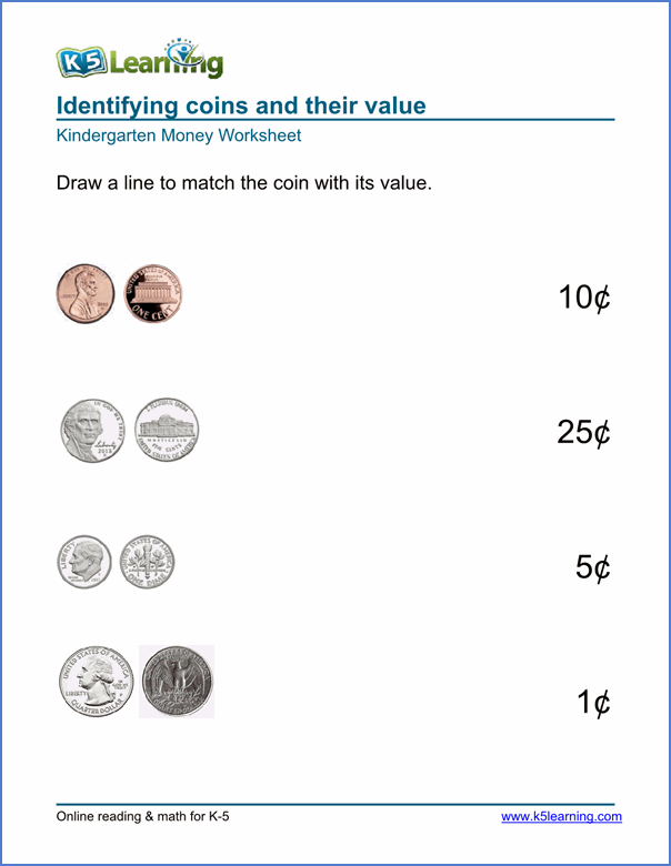 Coin Worksheets