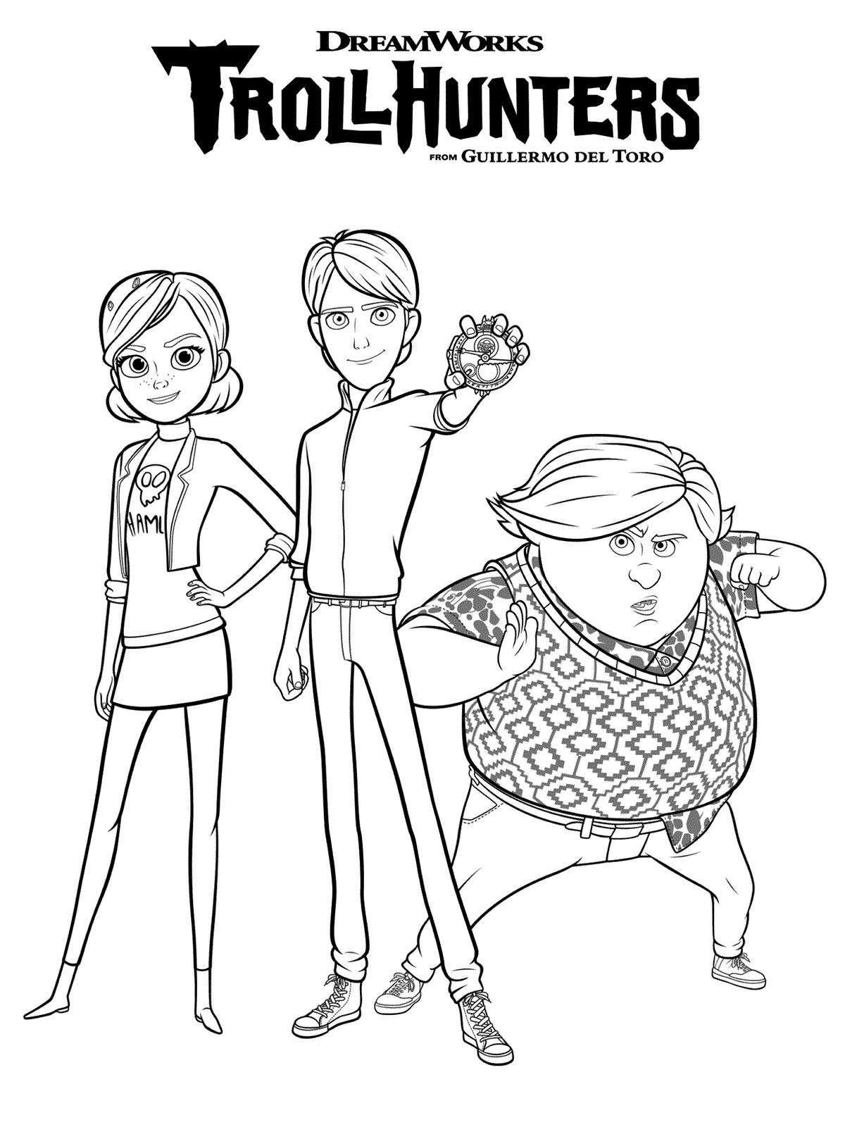 Trollhunters Coloring Pages