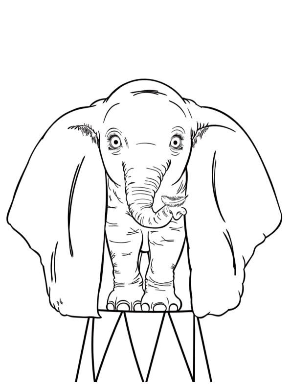 Dumbo 2019 Coloring Pages
