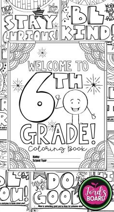 6th Grader Best Free Coloring Pages
