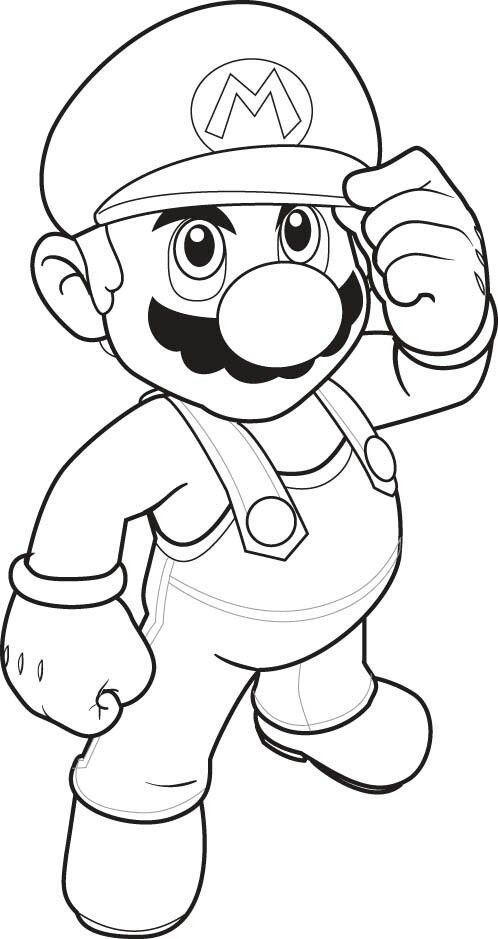 Mario Coloring Pages Online