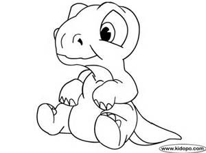 Baby Dinosaur Coloring Pages
