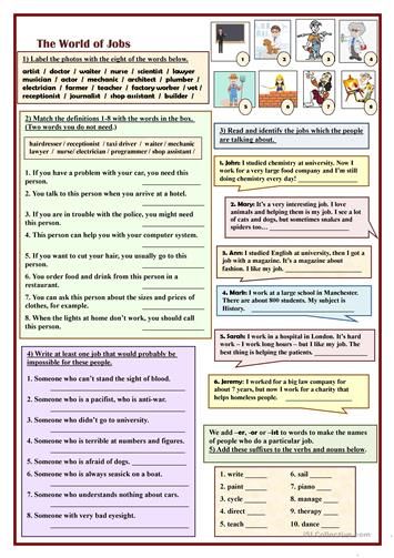 Free Printable Worksheets For English Teachers