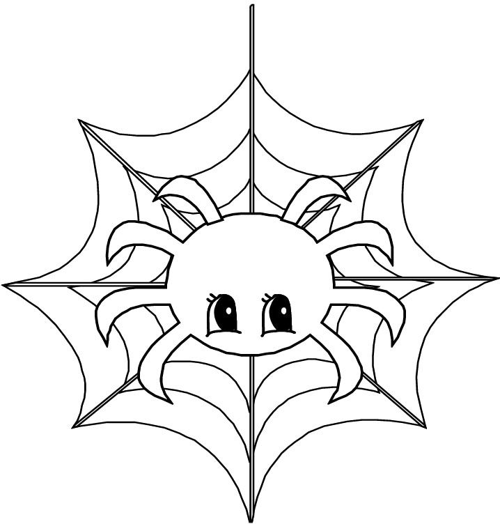 Spider Coloring Pages Printable