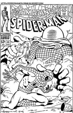 Comic Book Coloring Pages