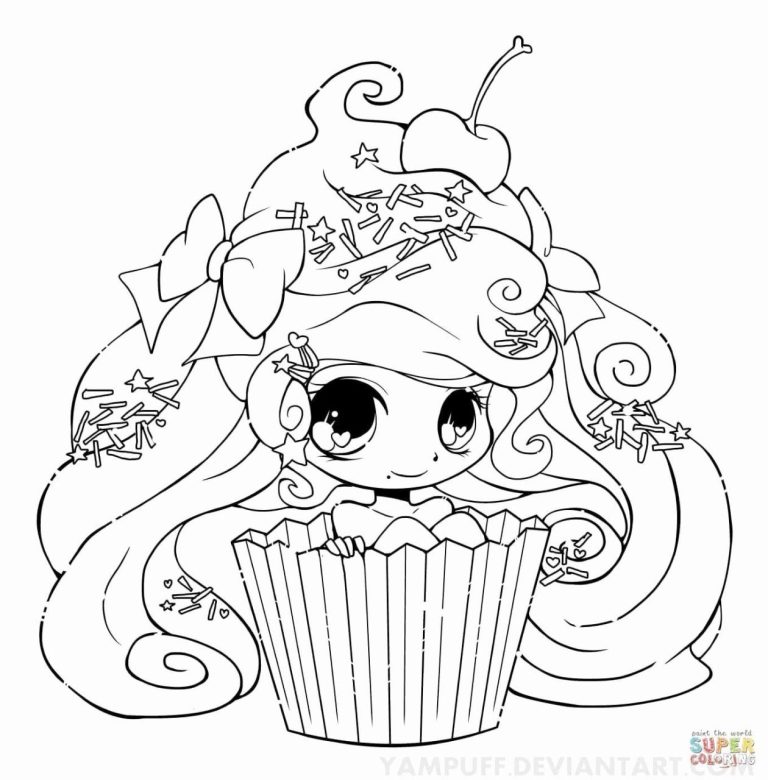 Chibi Coloring Pages Anime