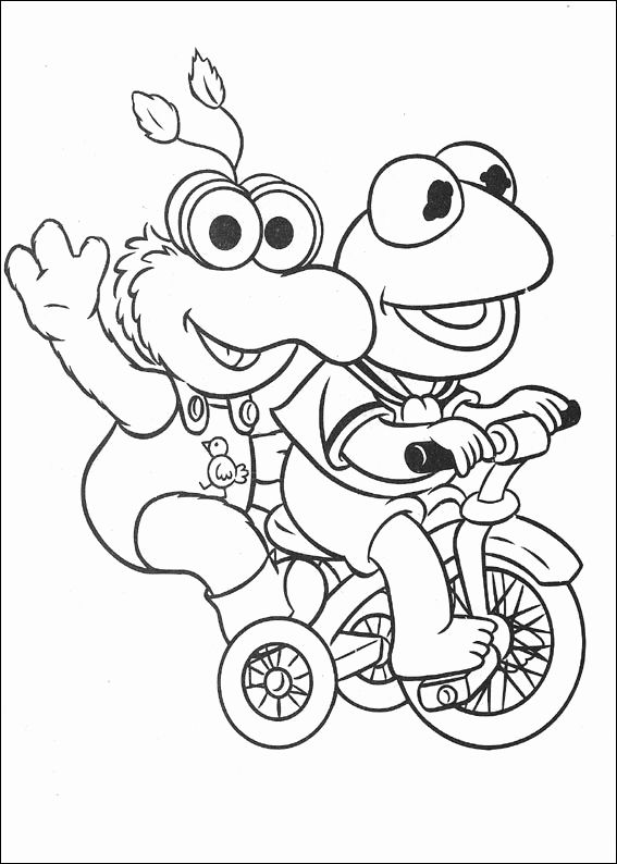 Disney Junior Muppet Babies Coloring Pages