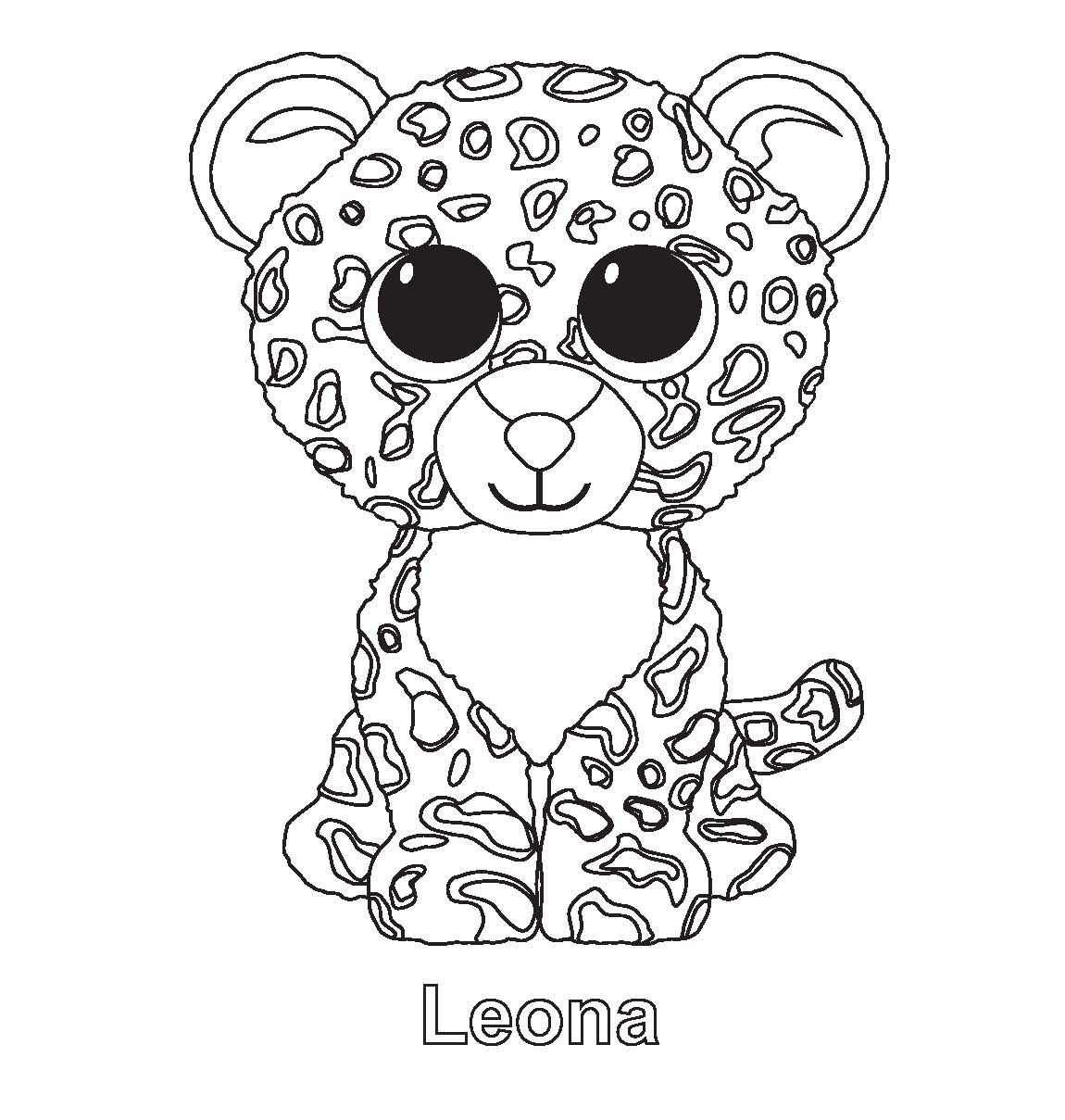 Ty Coloring Pages