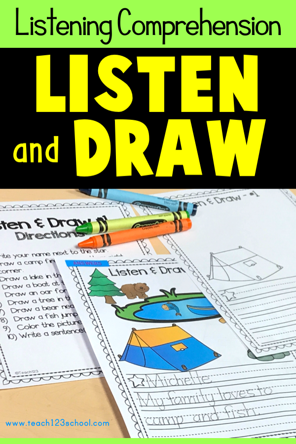 Listening Comprehension Activities At Home