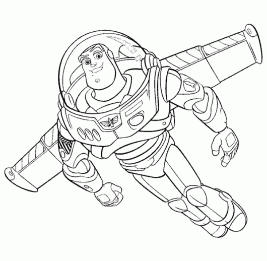Toy Story 4 Colouring Pages Benson