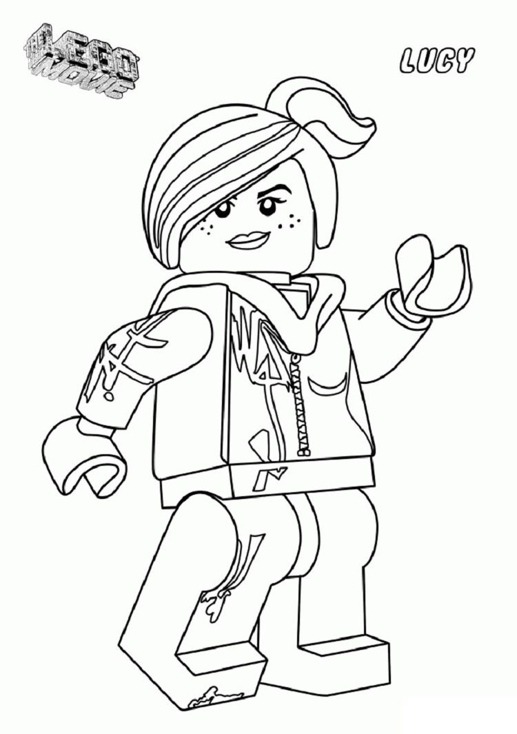 Wyldstyle Lego Movie Coloring Pages