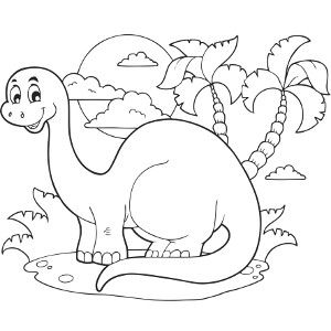 Dinosaur Pictures To Color Printables