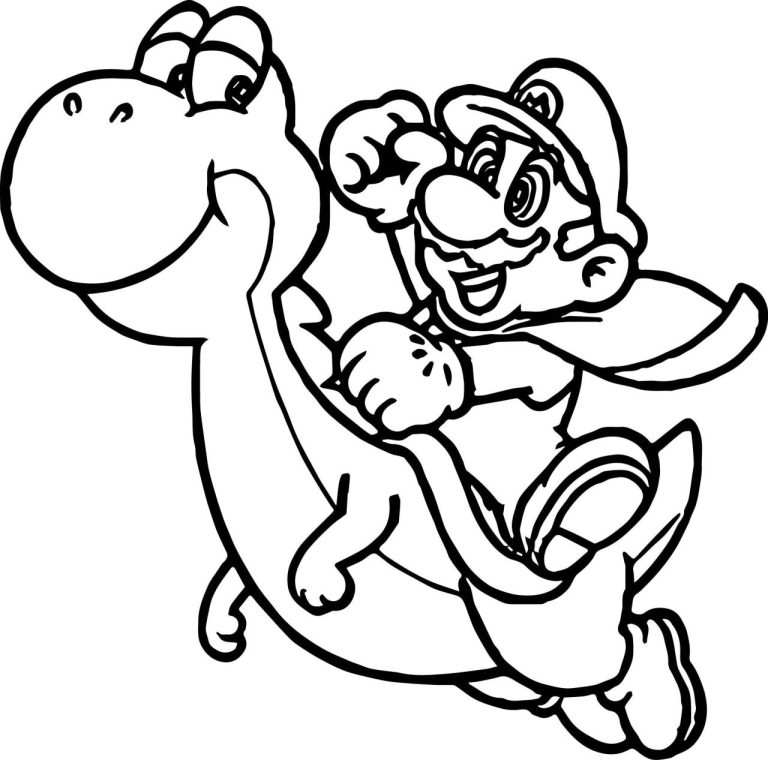 Mario Coloring Pictures