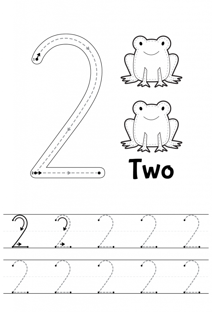 Preschool Number Worksheets 2