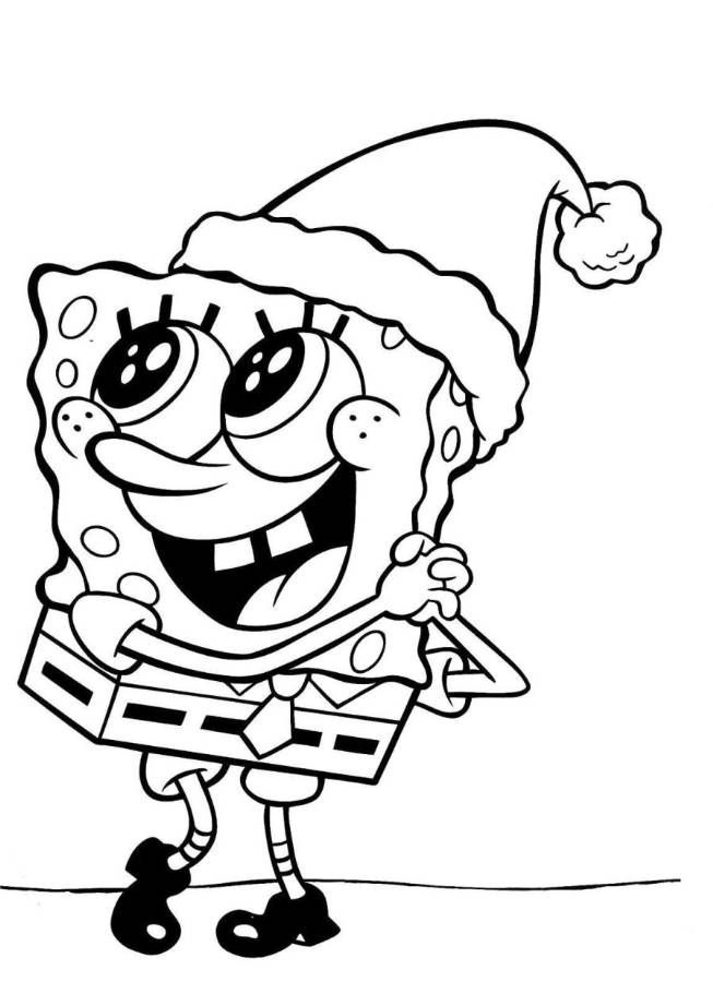 Cartoon Coloring Pages Christmas