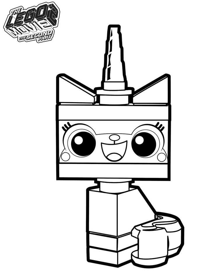 Unikitty Lego Movie Coloring Pages