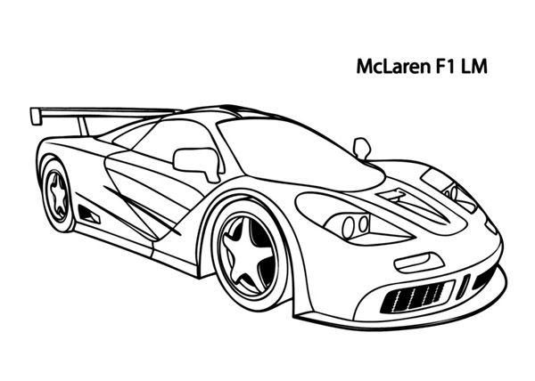 Printable Coloring Pages For Boys Cars