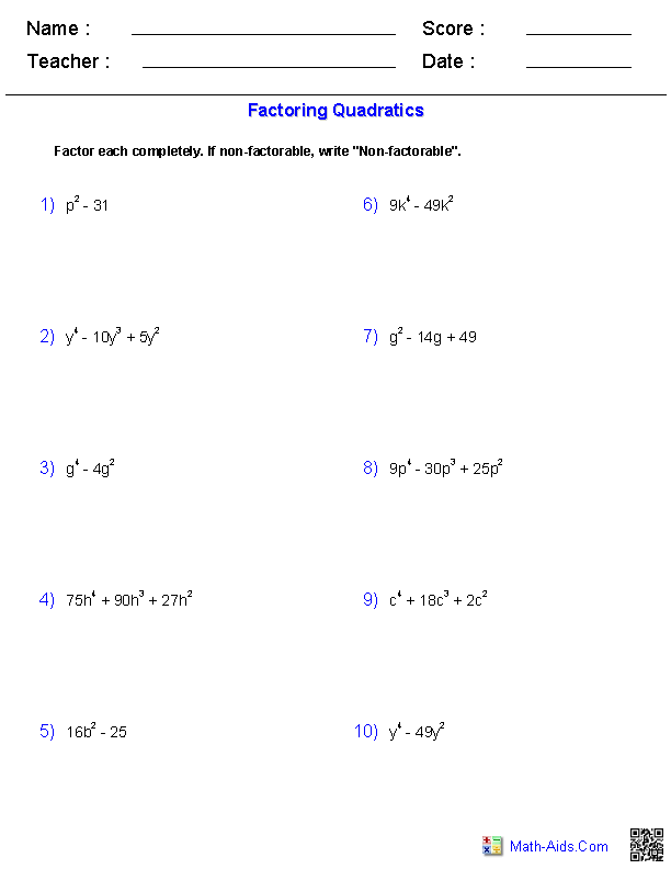 Adding Polynomials Worksheet Answers Algebra 1