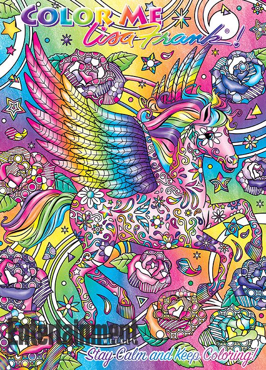 Lisa Frank Coloring Pages Already Colored
