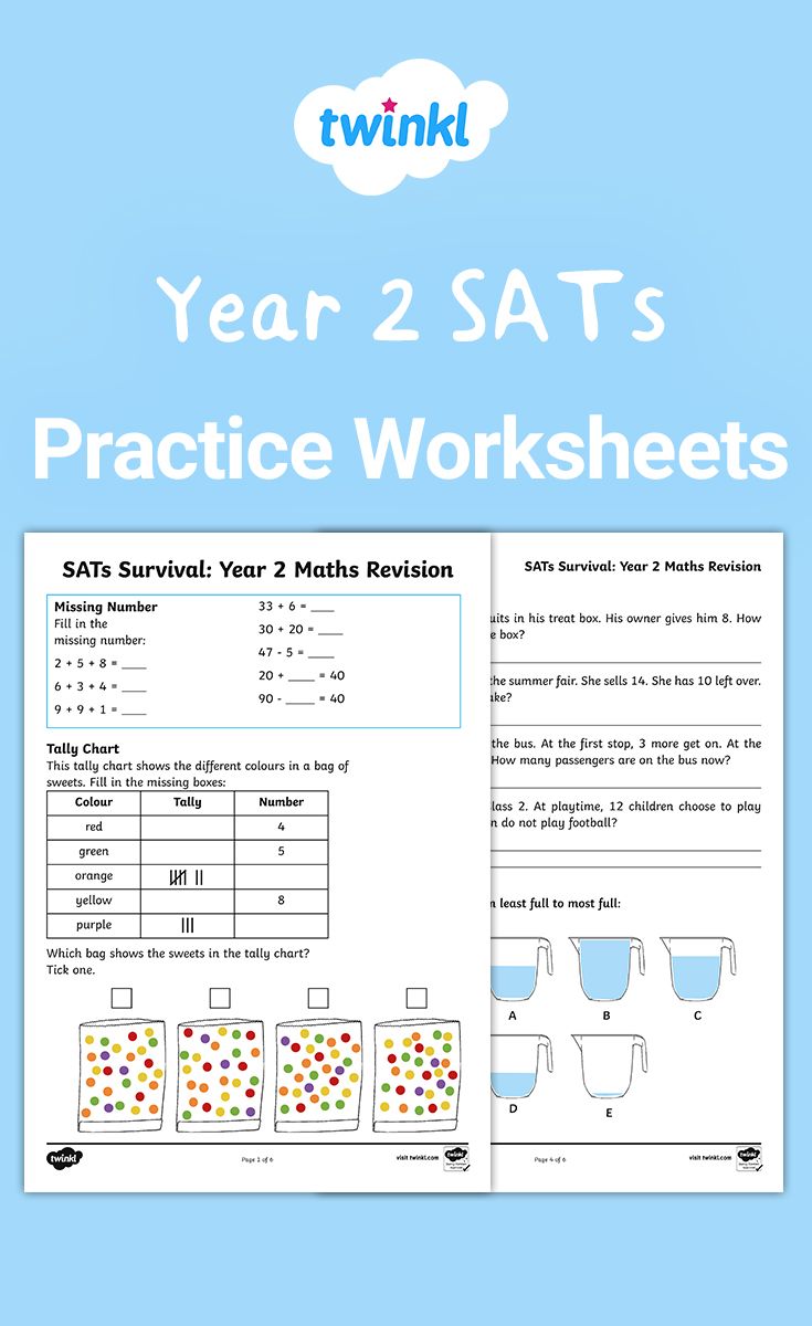 Year 2 Maths Worksheets Twinkl