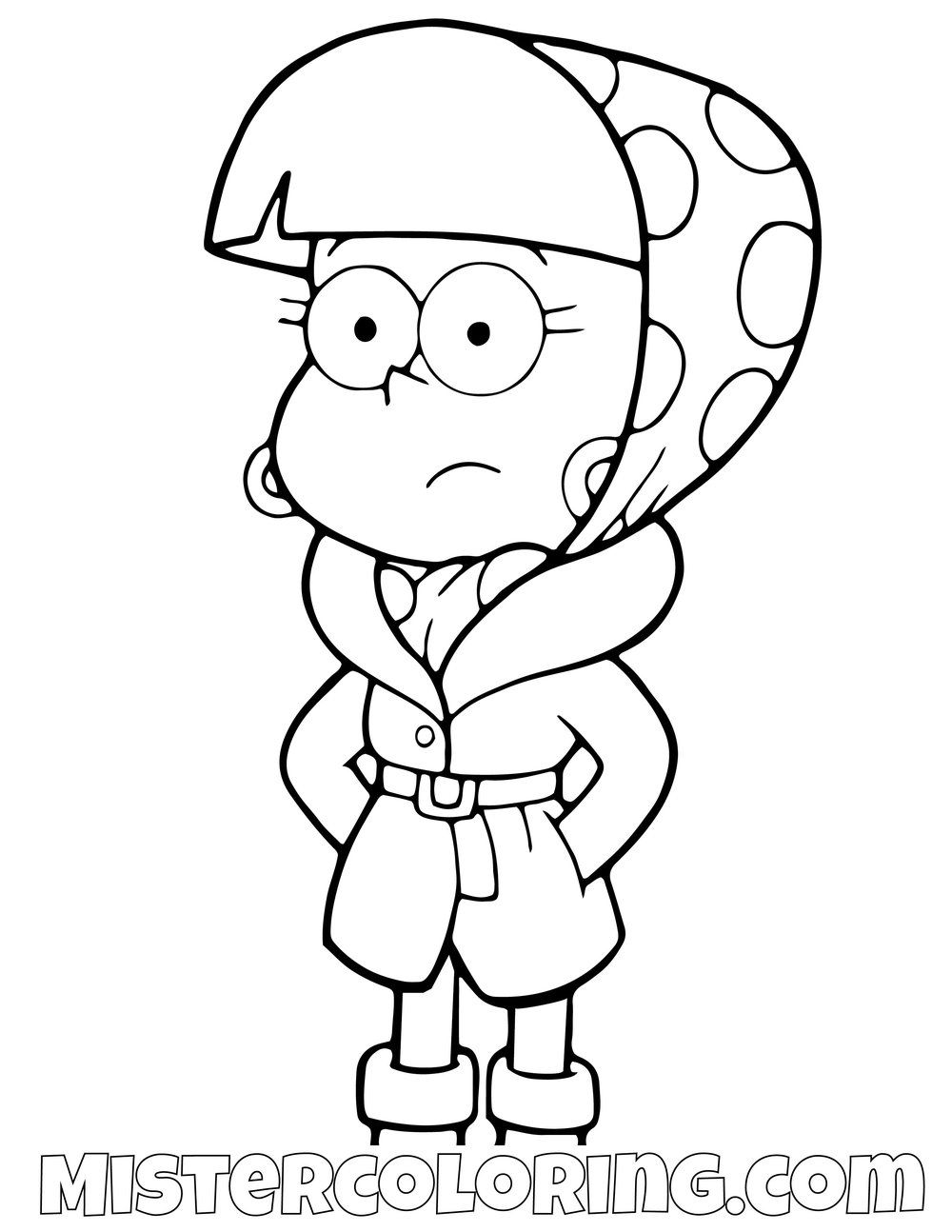 Gravity Falls Coloring Pages