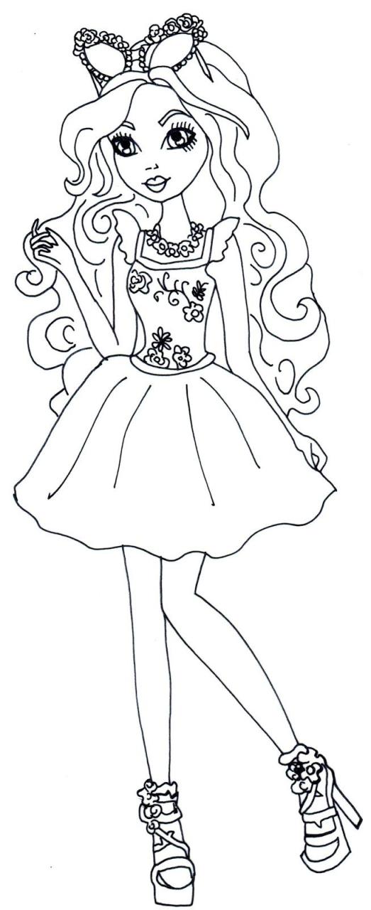 Ever After High Coloring Pages To Print