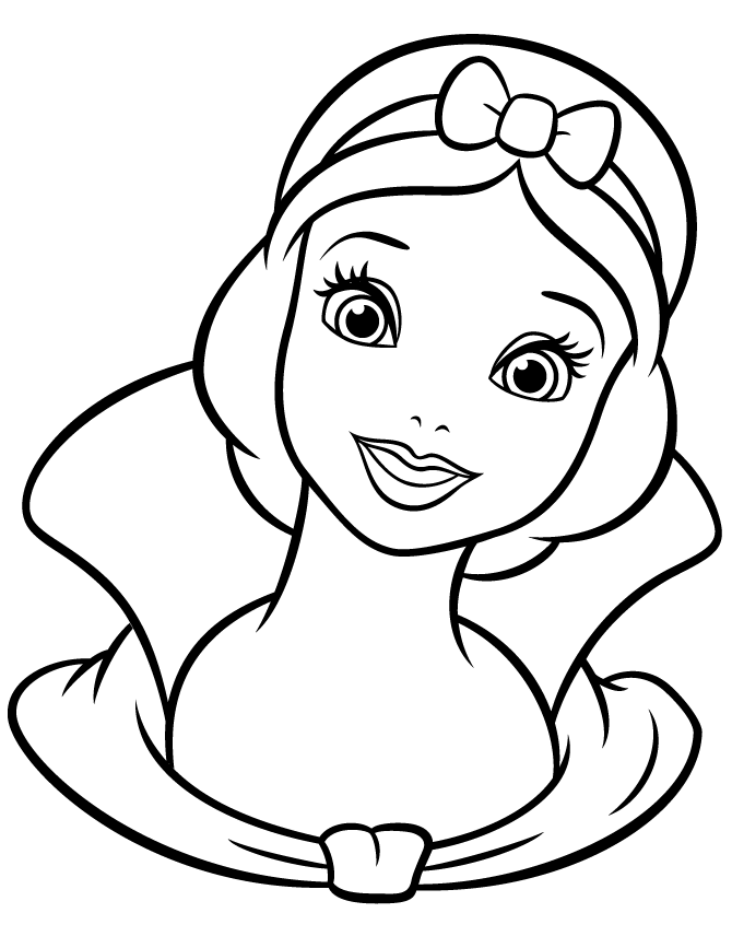 Snow White Coloring Pages For Kids