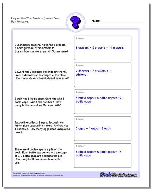 Mixed Word Problems For Grade 4