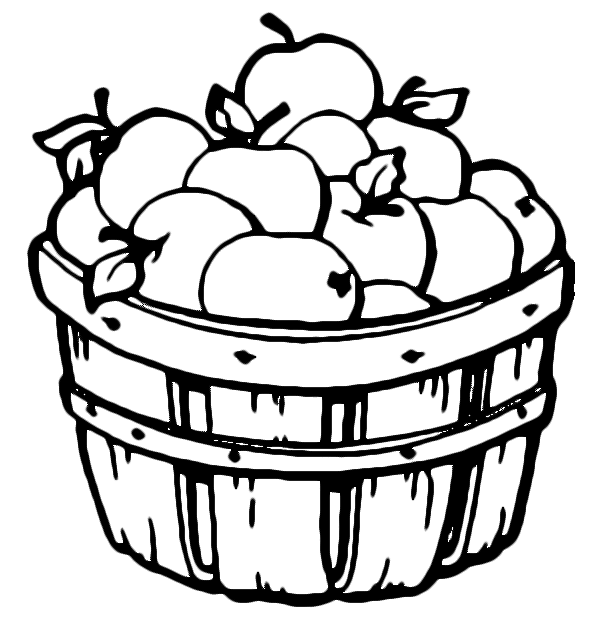 Apple Coloring Pages Fall