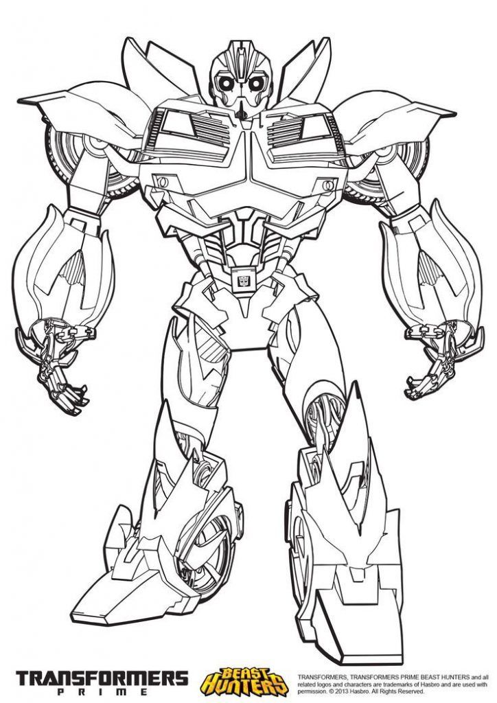 Bumblebee Coloring Pages Transformers