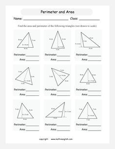 5th Grade Types Of Triangles Worksheet