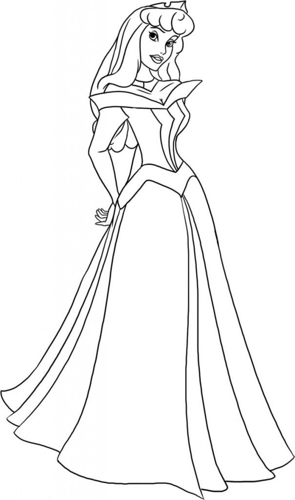 Sleeping Beauty Coloring Pages Printable
