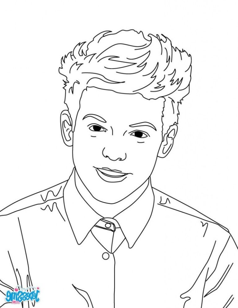 People Coloring Pages Realistic