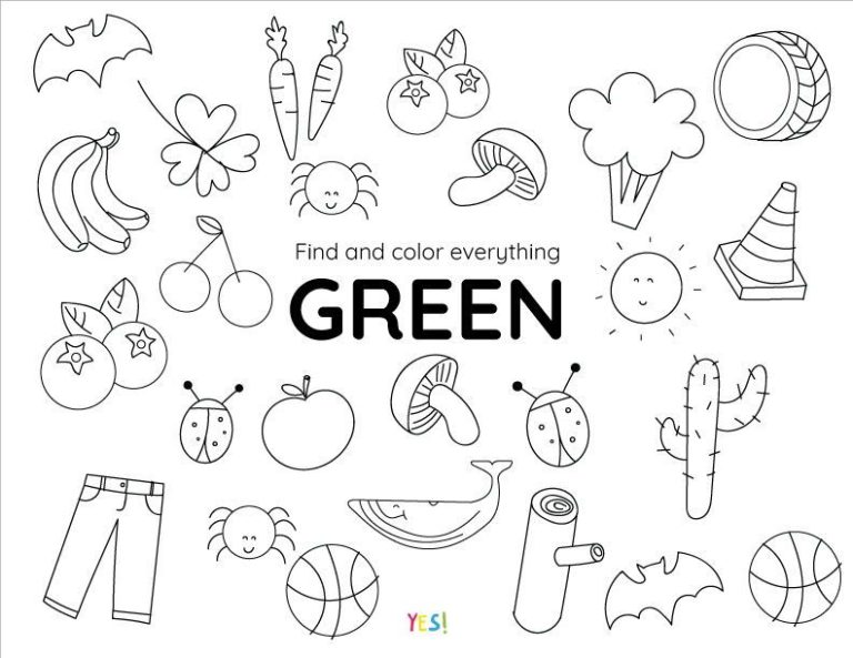 Coloring Activity For Toddlers
